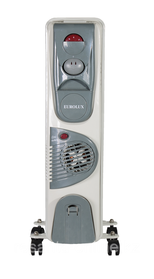 Масляный радиатор Eurolux ОМ-EU-9НВ с вентилятором - фото 2 - id-p96318106
