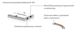 Stelberry M-100 всенаправленный цифровой USB-микрофон