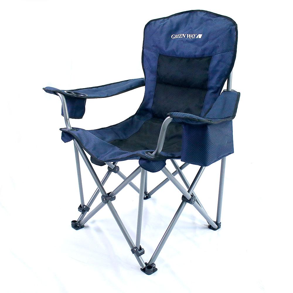 Кресло раскладное с изотермическим карманом и подстаканником