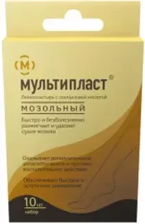 Лейкопластырь мозольный Мультипласт №10 Новосибхим.