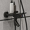Смеситель IDDIS Shelfy для ванны с управлением Push Control, черный матовый, фото 10