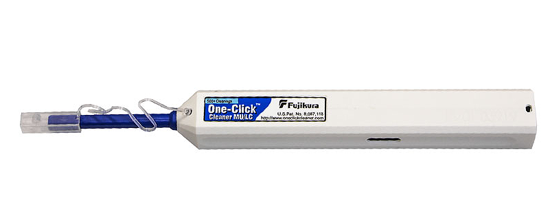 Ручка-очиститель коннекторов LC и MU, One-Click  LC