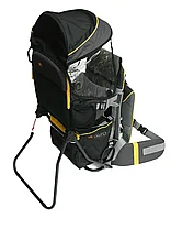Рюкзак-переноска GUTO, черный-желтый, фото 2