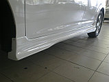 Накладки на пороги Hyundai Elantra (Avante MD) 2010+, фото 3