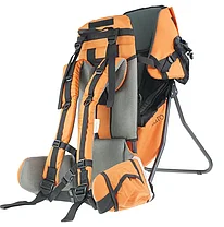 Рюкзак-переноска GUTO, черный-оранжевый, фото 2