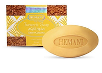 Натуральное мыло с куркумой 75г Hemani Turmeric Soap