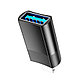 Адаптер OTG HOCO UA17, Apple Lightning & USB 2.0, подключение USB-Flash к iPhone, iPad, фото 4