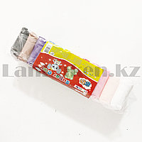 Набор для творчества легкий пластилин LightDoll 12 цветов с ножами и пакетиками