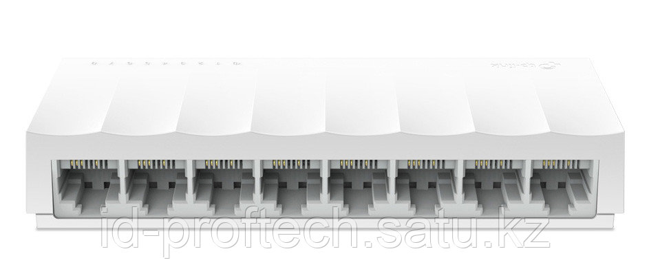 TP-Link LS1008 8-портовый коммутатор, 8-портовый 10-100 Мбит-с настольный пластиковый коммутатор -