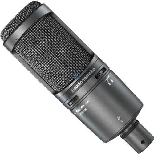 Audio-Technica AT2020USB+ микрофон (AT2020USB+) - фото 2 - id-p100787428