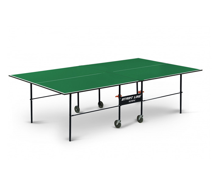 Теннисный стол Start line OLYMPIC Green - фото 1 - id-p91511029