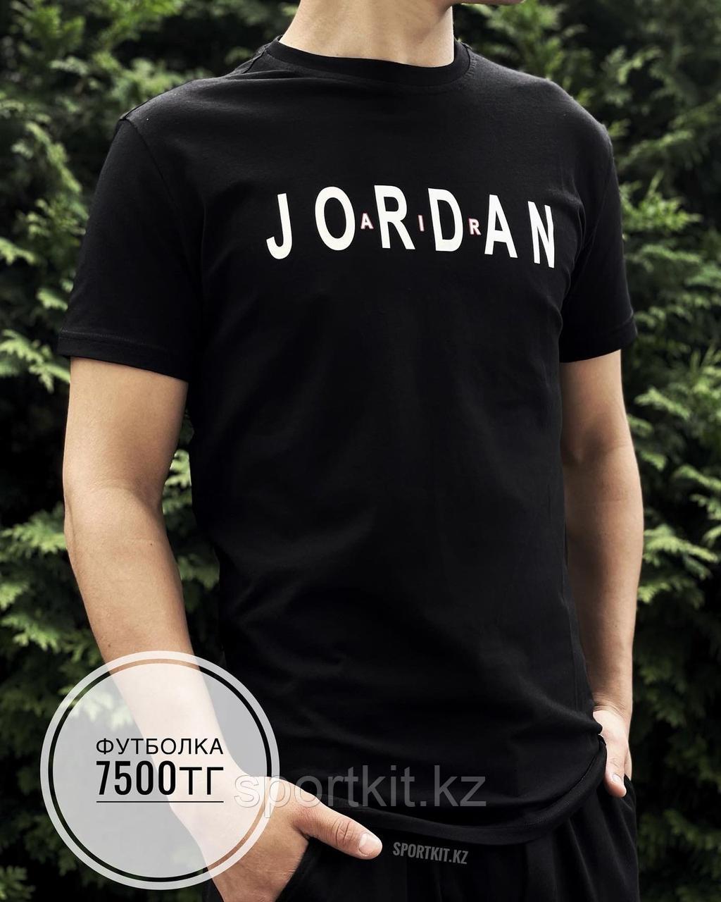 Футболка Jordan Air чер 0599