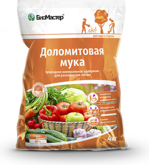 Доломитовая мука Florizel 4кг