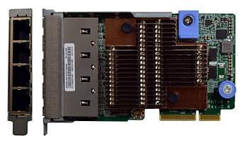 Сетевой адаптер Lenovo ThinkSystem 1Gb 4-port RJ45 LOM