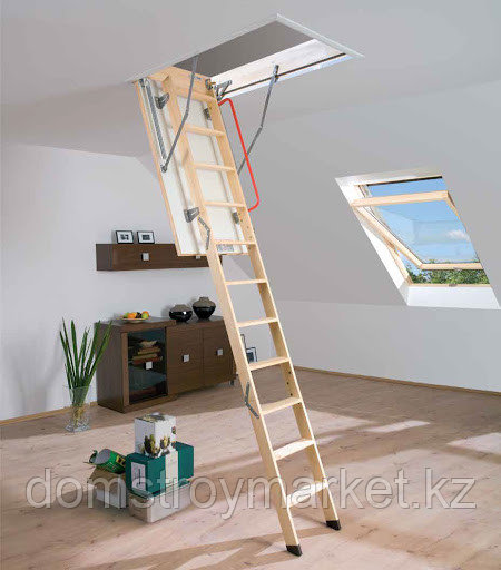 Чердачная лестница 60х120х335 FAKRO LWK Komfort - фото 9 - id-p79915861
