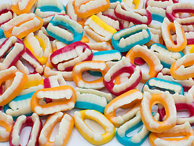 Мармелад "Дракула разноцветные" 1кг /RAVAZZI Италия/