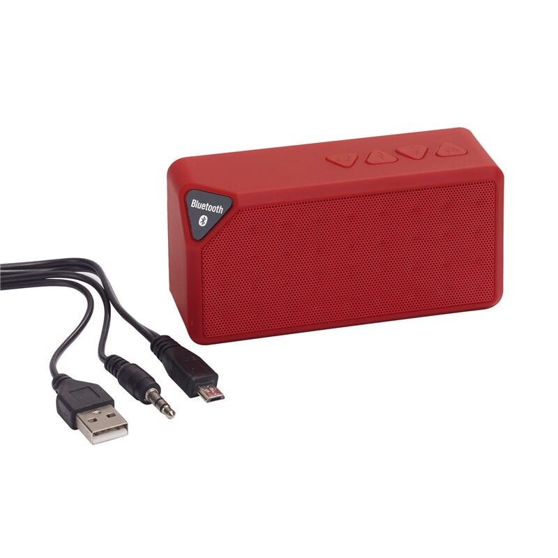 Bluetooth колонка CUBOID ,Красный