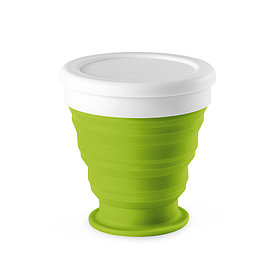Складная дорожная чашка ASTRADA ,Светло-зелёный