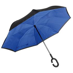 Зонт-трость FLIPPED ,Синий