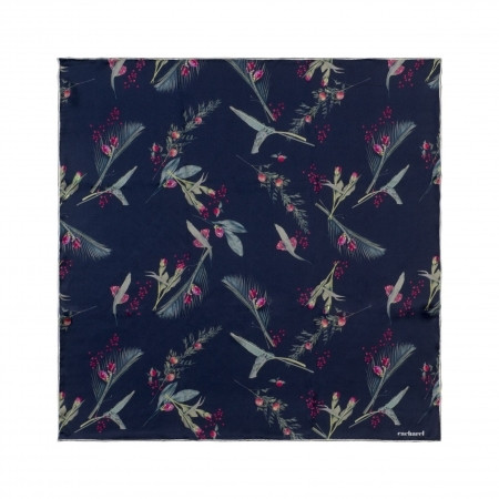 Платок Cacharel Iris Navy ,