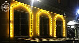Ретро гирлянда с лампочками на стену. Belt Light накладной, гирлянда Belt Light накладной с ретро лампочками., фото 3
