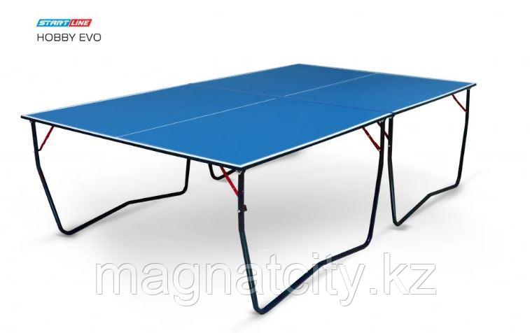 Теннисный стол Start Line Hobby EVO BLUE (без сетки) - фото 5 - id-p100801121