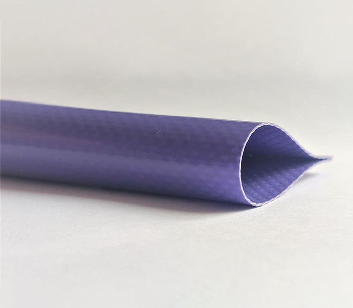 Ткань ПВХ GRÜNWELT 630гр фиолетовая 2,5х65м (162,5) RAL 4005
