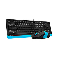 Комплект Клавиатура + Мышь A4Tech Fstyler F1010 Blue