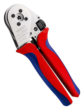 Инструмент для тетраганальной опрессовки контактов(Обжимник ручной) Knipex 97 52 65, фото 2