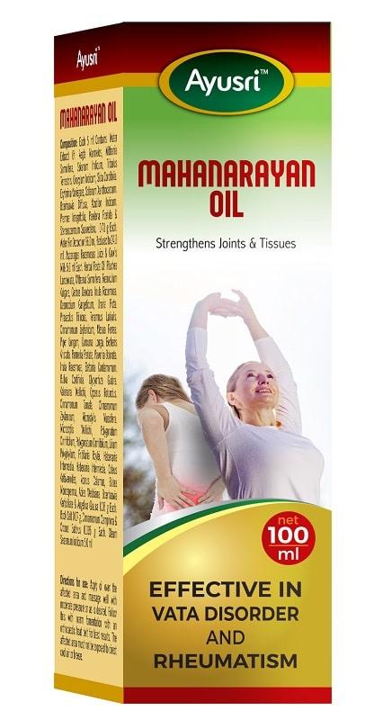 Маханараян масло для лечения суставов, 100 мл, Ayusri