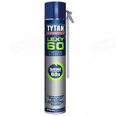 Пена монтажная TYTAN СТД О2 LEXY 60 всесезонная 750 мл