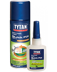 Цианакрилатный клей TYTAN Professional Quick Fix 400ml / 100gr GW