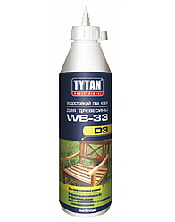 ПВА клей TYTAN Professional D3 водостойкий для дерева WВ-33 (200 мл)