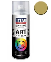 TYTAN Краска аэрозольная, золотая матовая, 400 мл