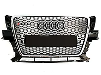 Решетка радиатора Audi Q5 I (8R) 2008-12 стиль RSQ5 (Хром)