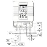 Цифровой контроллер Elecro Heatsmart Plus теплообменника G2SST + датчик потока и температуры, фото 2