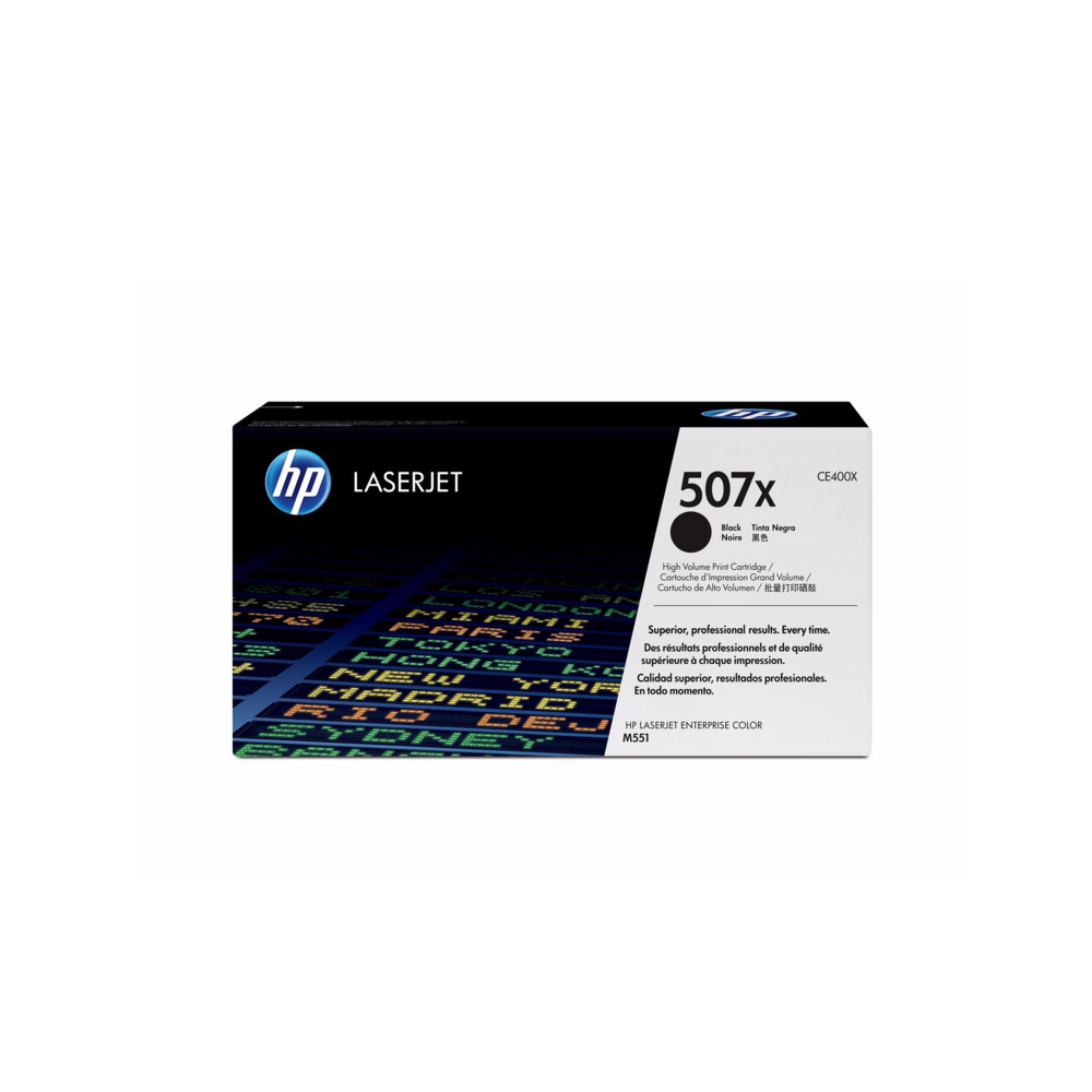 Лазерный картридж HP 507X Черный CE400X