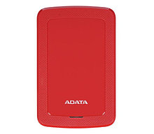 Внешний HDD ADATA AHV300 1TB USB 3.2 RED AHV300-1TU31-CRD