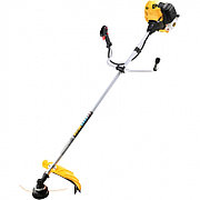 Триммер бензиновый DTL-43, 43 см3, неразъемная штанга, состоит из 2 частей Denzel