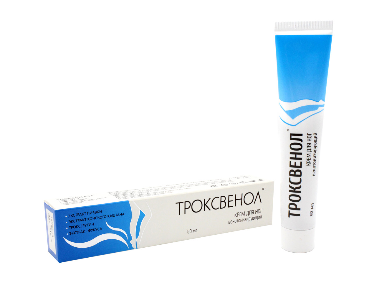 Троксвенол - крем-гель для ног венотонизирующий, для наружного применения.
