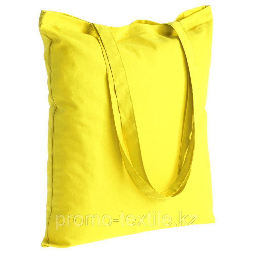 Шоперы желтого цвета под нанесение логотипа | Эко-сумка желтая под принт