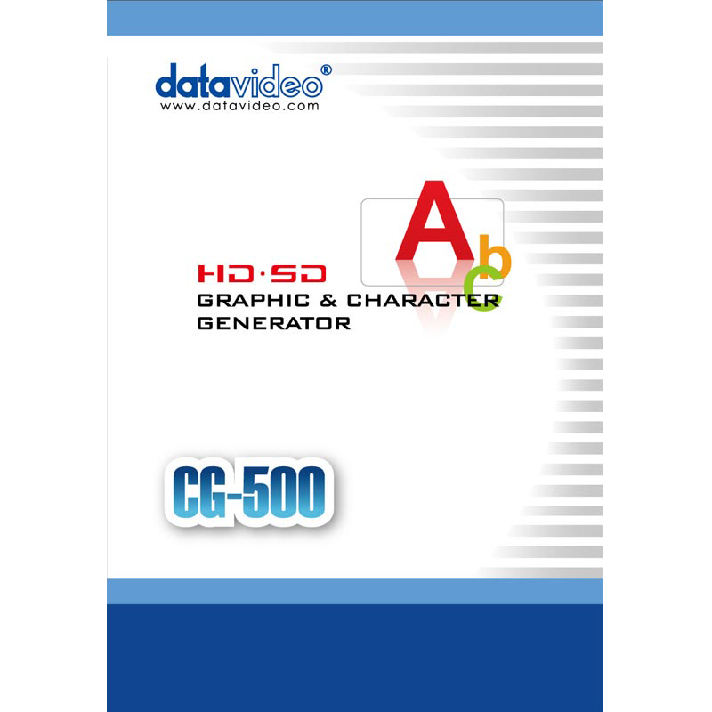 HD/SD Graphics Character Generator CG-500
