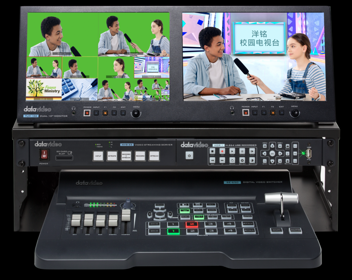 4 Channel HD Portable Video Production Studio GO 650 Studio