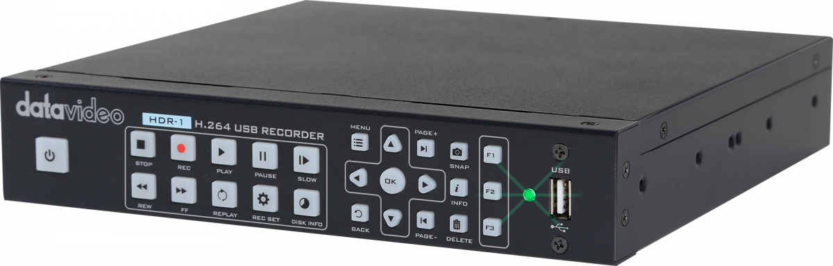 Standalone H.264 USB Recorder / Player HDR-1