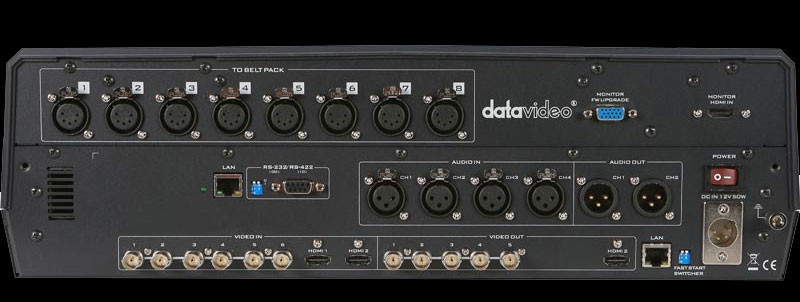 HD 6-Channel Portable Mobile Cast Video Studio HS-2200
