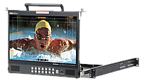 17.3" 3G-SDI FULL HD LCD Monitor - 1U Foldable Rackmount Tray Unit TLM-170LM, фото 1