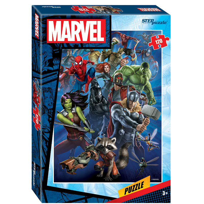 Мозаика "puzzle" 120 "Marvel (new)" (Marvel) - фото 5 - id-p100841704