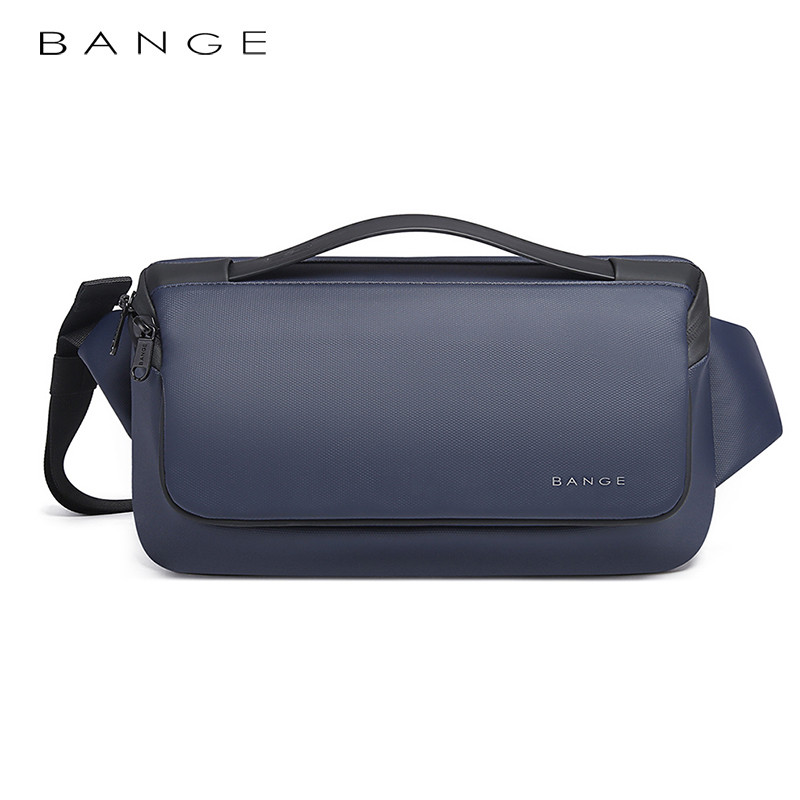 Поясная сумка бананка кросс-боди Bange BG-77202 (синяя)