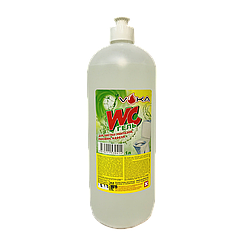 WC-ГЕЛЬ - средство для мытья сантехники c хлором. 1 литр. РК