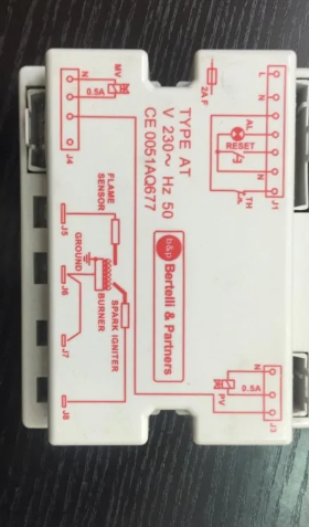Контроллер для газовых горелок Bertelli & Partners AT 01 - фото 1 - id-p100846440